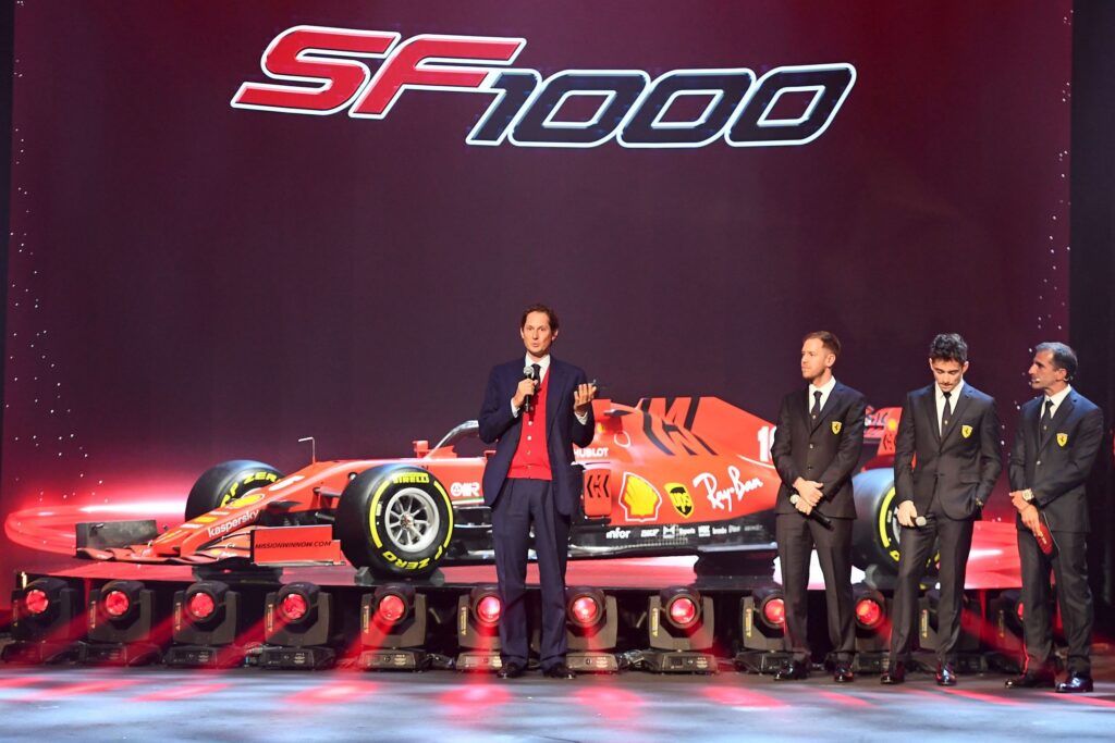 Ferrari SF F car launch pictures