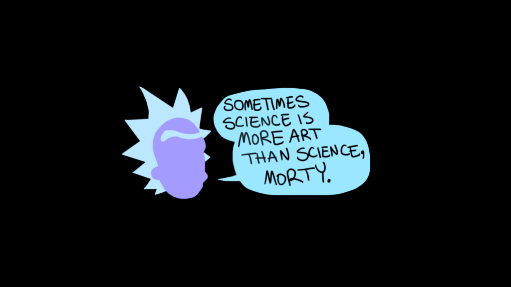 Rick And Morty, Rick Sanchez, Quote, Science, Simple Backgrounds