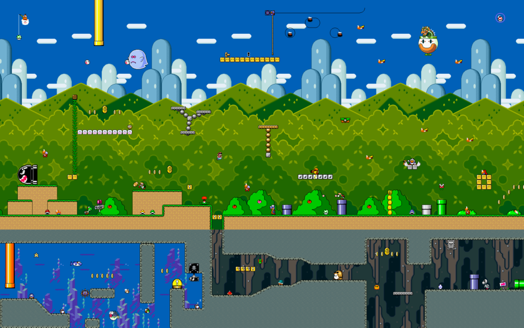 DeviantArt More Like Super Mario World Wallpapers by Karlik