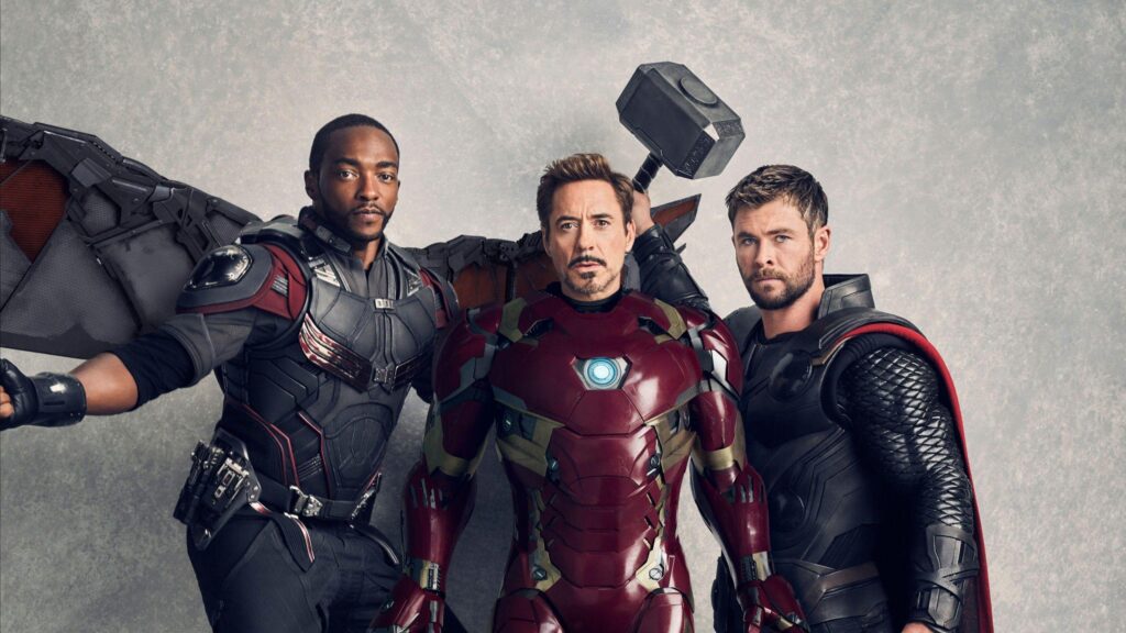 Wallpapers Avengers Infinity War, Falcon, Iron Man, Thor, K, Movies