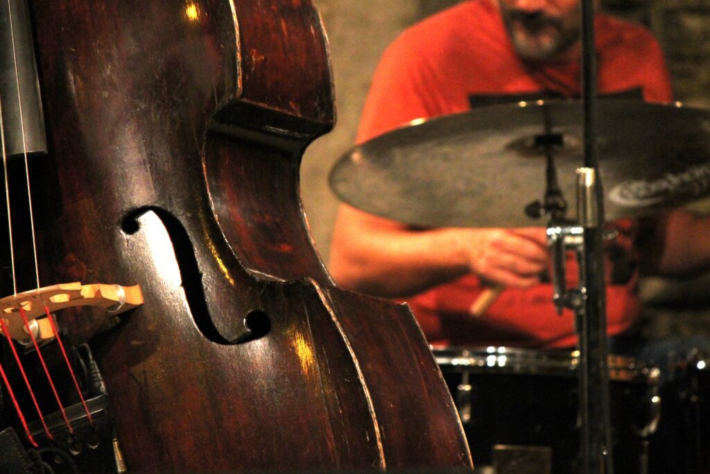 Royalty free double bass Wallpaper
