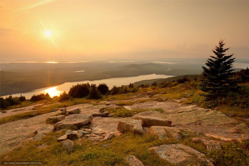 Download wallpapers Acadia National Park, Maine, USA free desktop
