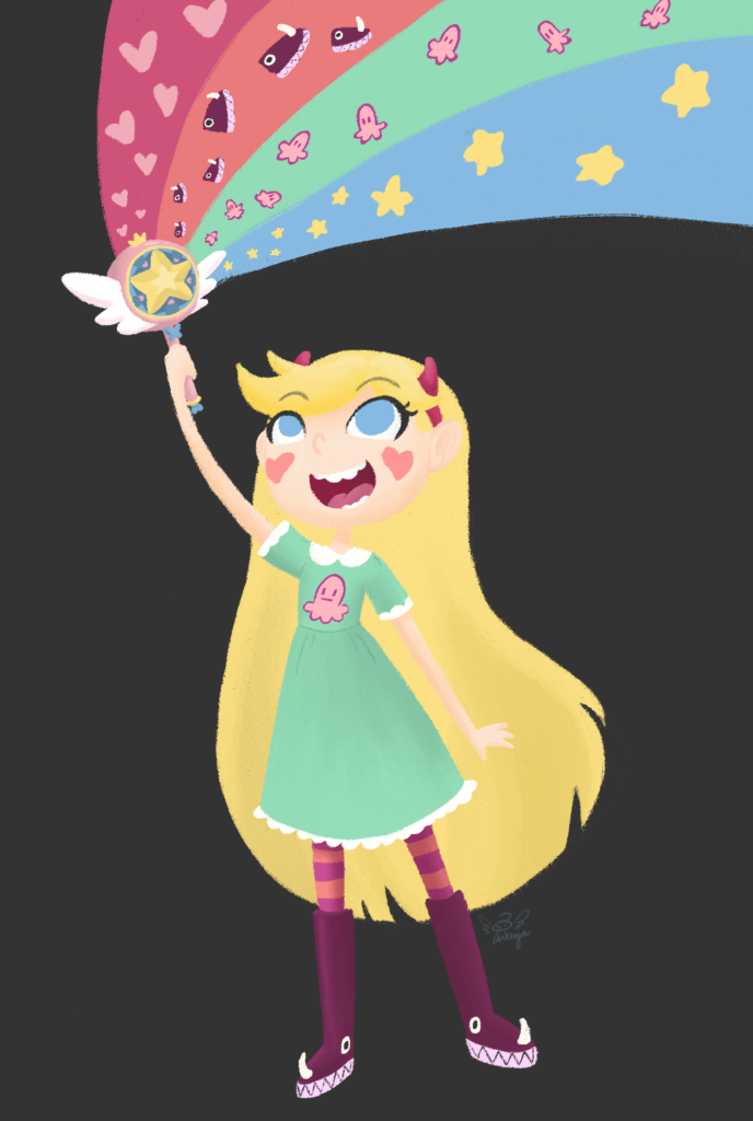Star vs the Forces of Evil Logo by Star