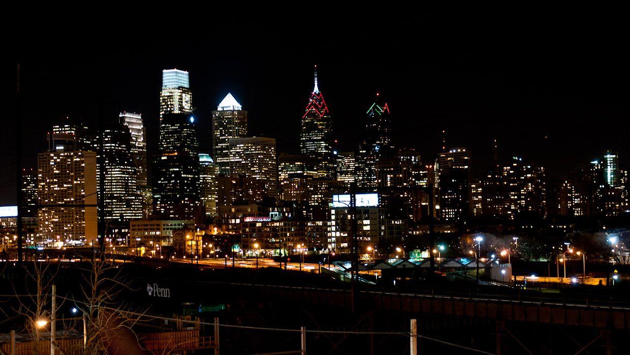 Philadelphia At Night Wallpapers