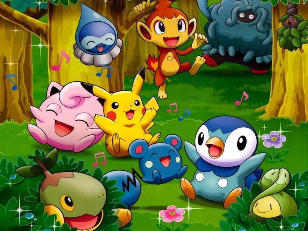 Water pokemon club Wallpaper Piplup and Friends 2K wallpapers and