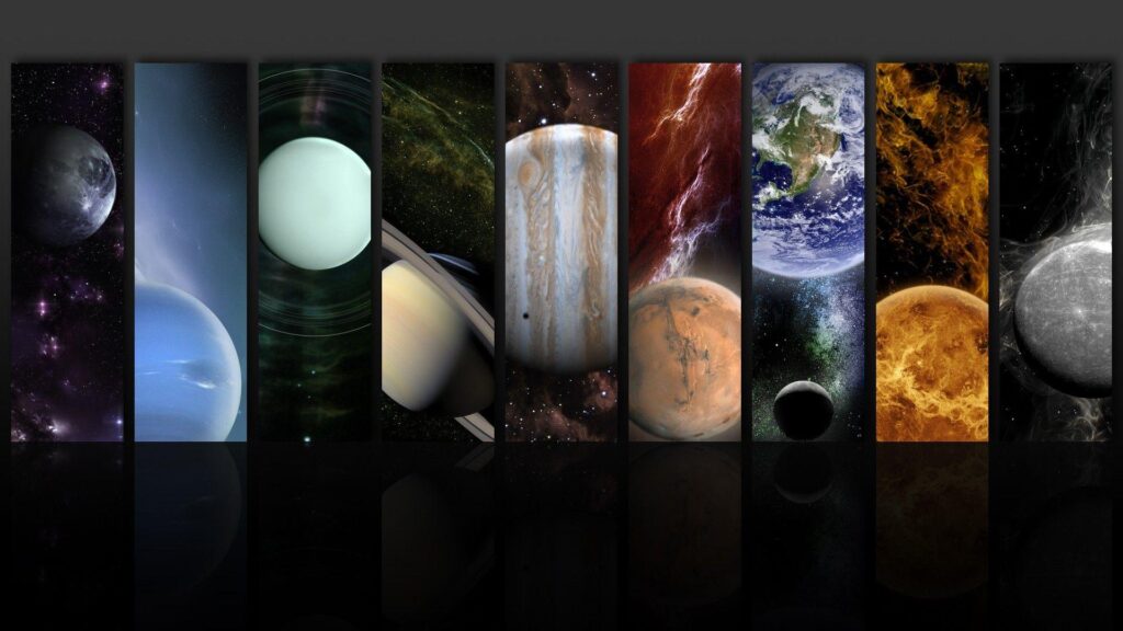 Wallpapers , Earth, Jupiter, Mars, Mercury, Moon