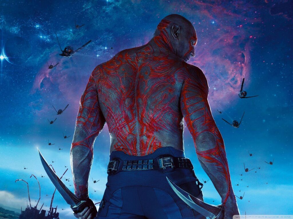 Guardians Of The Galaxy Drax The Destroyer 2K desk 4K wallpapers