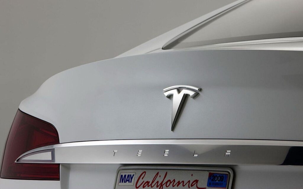 Tesla model s concept logo