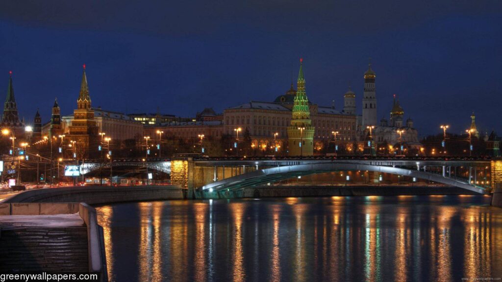 Kremlin Bridge Moscow Wallpapers