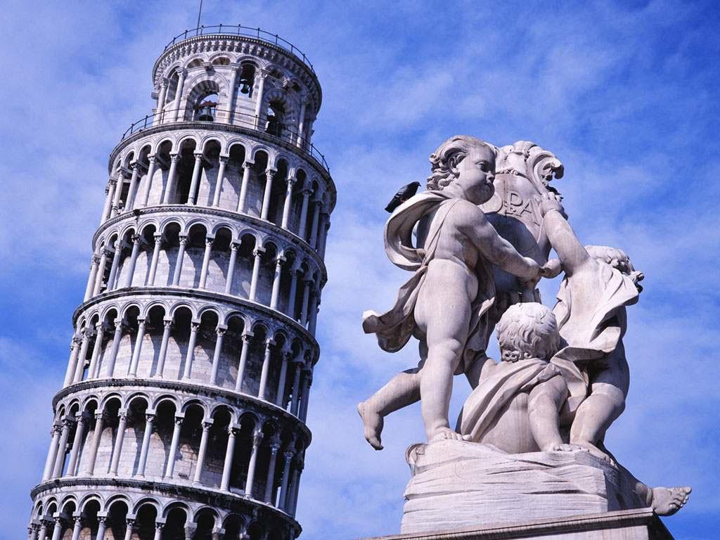 Wallpapyruss Tower of Pisa Italy 2K Wallpapers