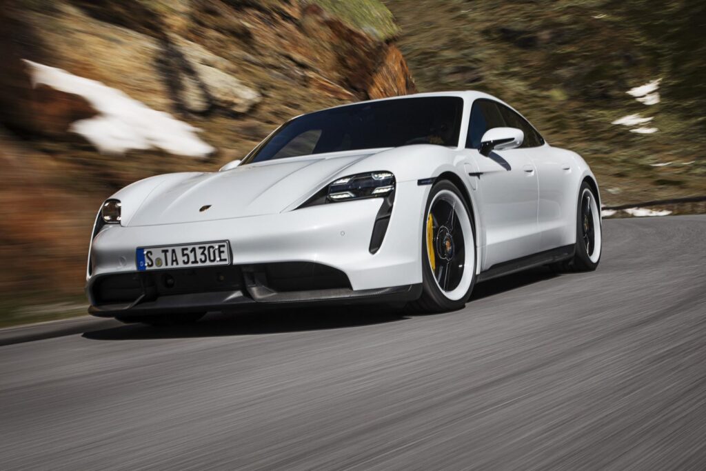 Porsche Taycan Revealed hp for Taycan Turbo S