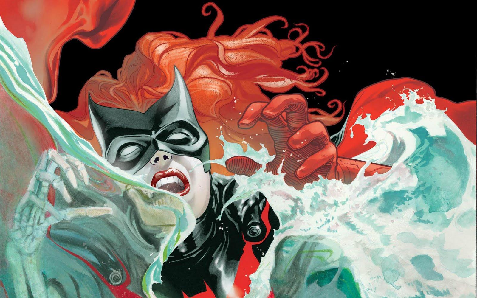 Super Punch Batwoman cover|