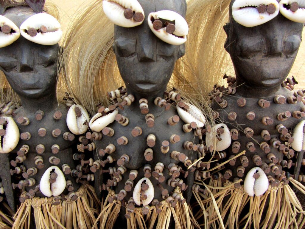 Togo, Africa, Voodoo dolls
