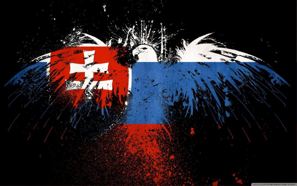 Grunge Flag Of Slovakia ❤ K 2K Desk 4K Wallpapers for K Ultra HD