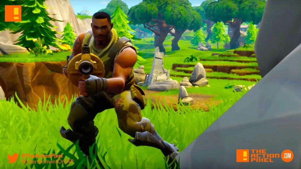 Fortnite Battle Royale” lets gamers battle it out on map to