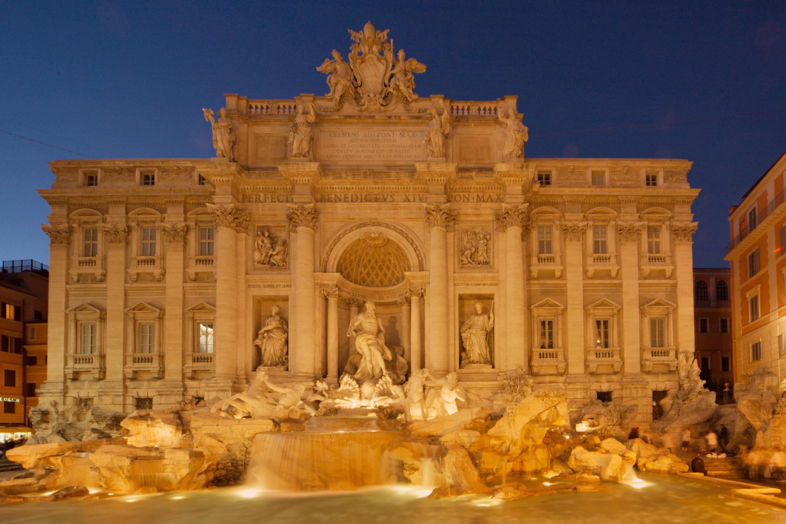 Trevi Fountain Building Wallpapers – Travel 2K Wallpapers