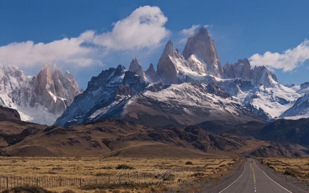 Fitzroy Massif, Cerro Torre Massif and Perito Moreno Glacier Los