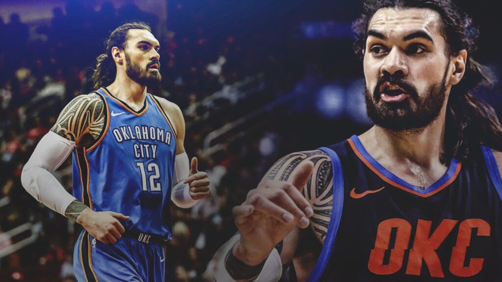 Thunder news Steven Adams details his first time embracing Spurs