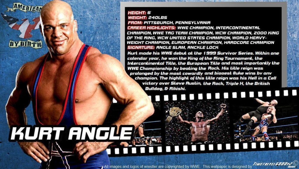 WWE Kurt Angle ID Wallpapers Widescreen by Timetravelv on