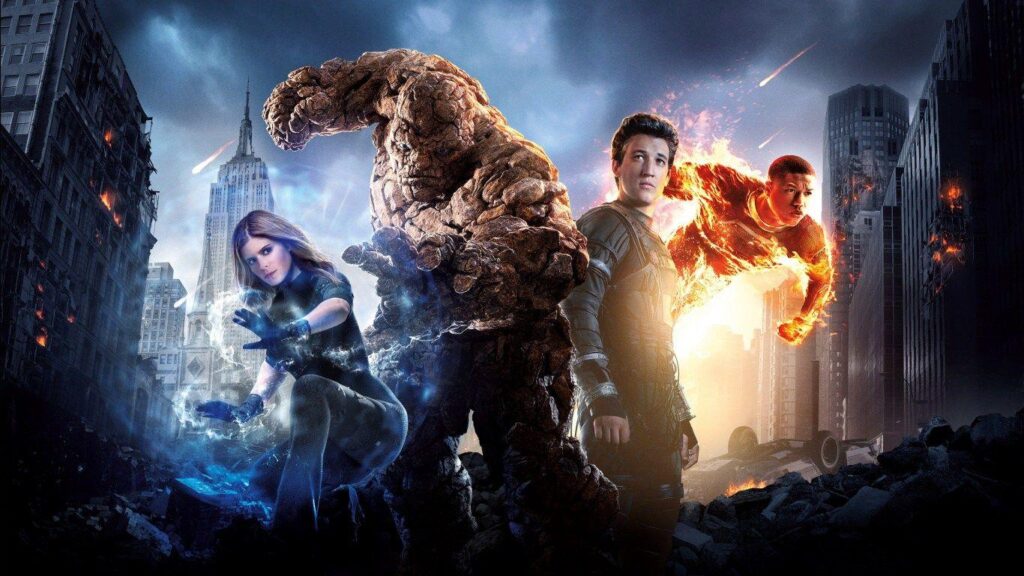 HD Backgrounds Fantastic Four Characters Movie Poster Wallpapers