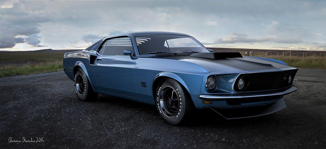 Ford Mustang boss by rOEN