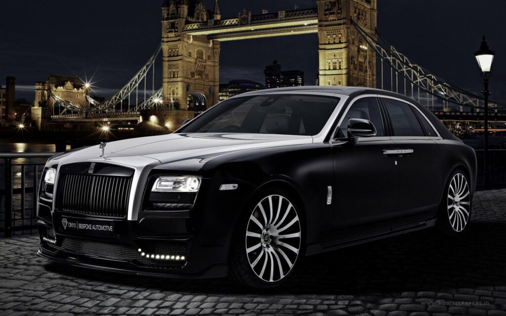 Onyx Rolls Royce Ghost San Mortiz Wallpapers