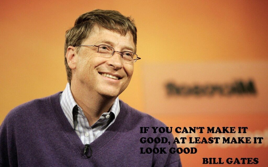 Bill Gates Desk 4K 2K Wallpapers