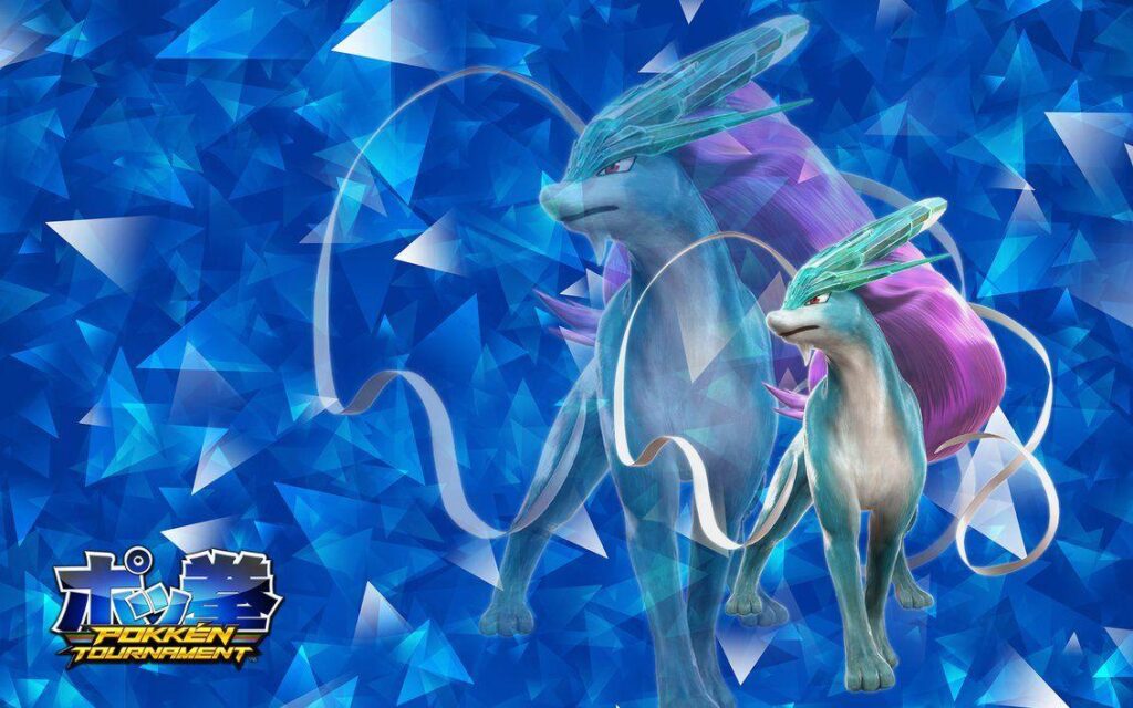 Suicune Pokken Tournament Wallpapers by SaraWolfArt