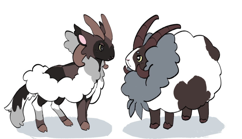 Dubwool unnamed fakemon!