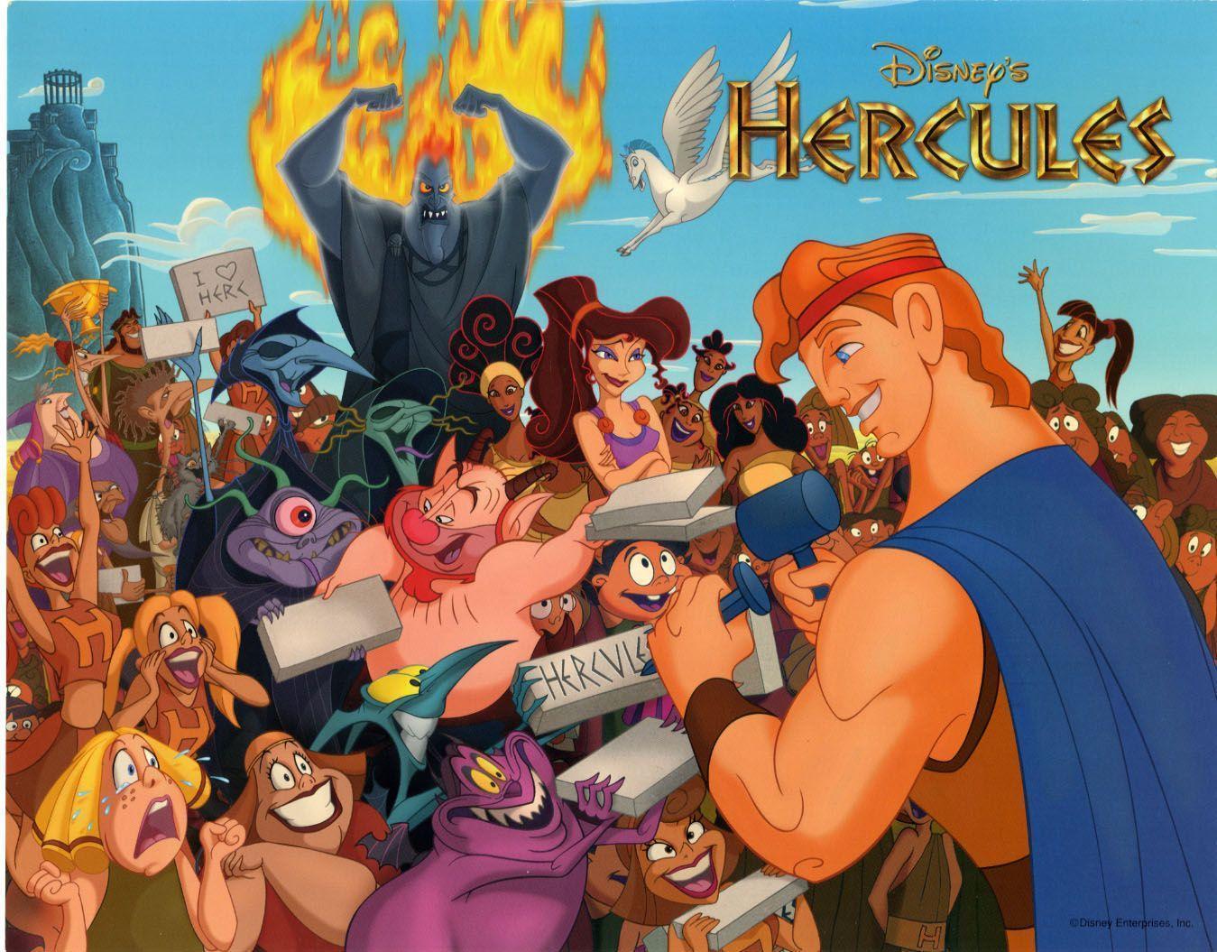 Disney Hercules Poster