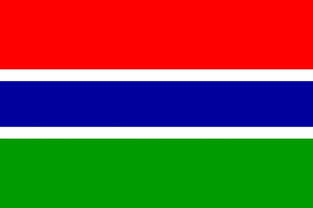 Picture Gambia Flag Stripes