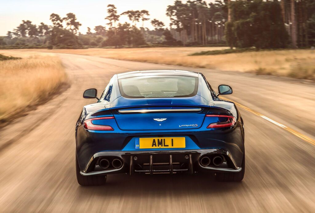 Aston Martin Vanquish S Rear View