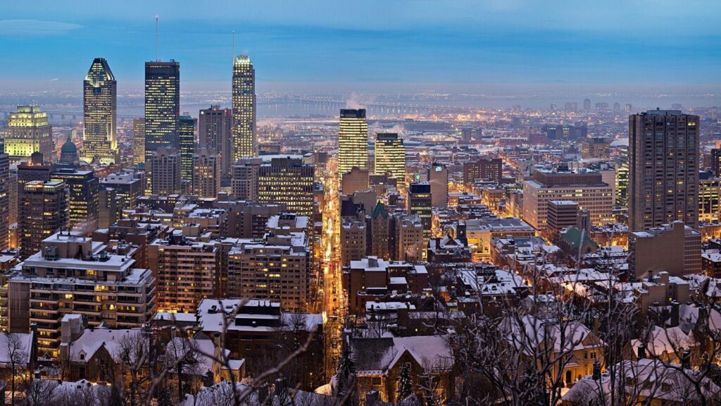 Montreal Panorama, Quebec widescreen wallpapers