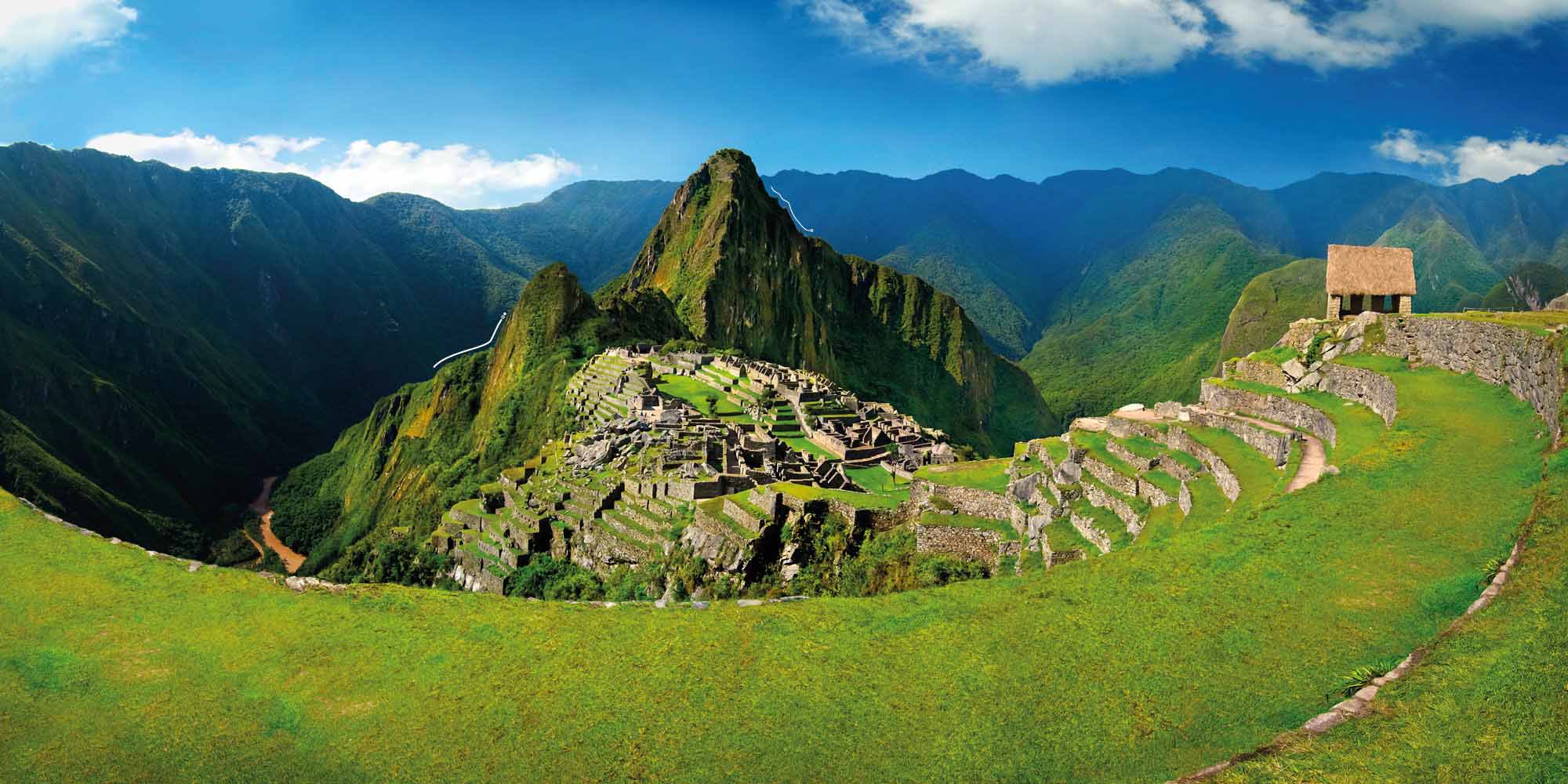 Explore Machu Picchu in Peru, following the ancient Inca trail