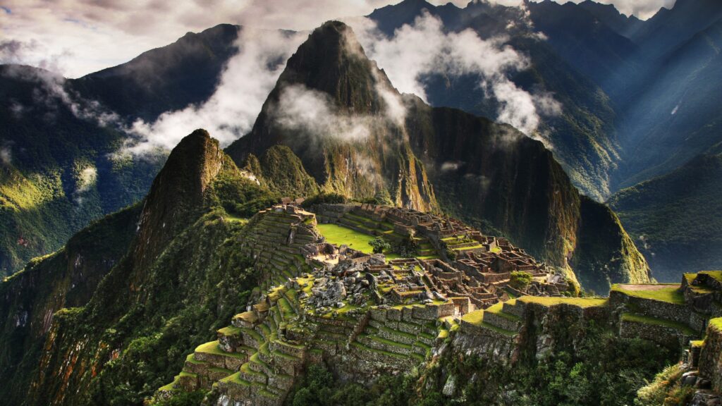Wallpapers Machu Picchu, k, k wallpaper, Peru, mountains, clouds