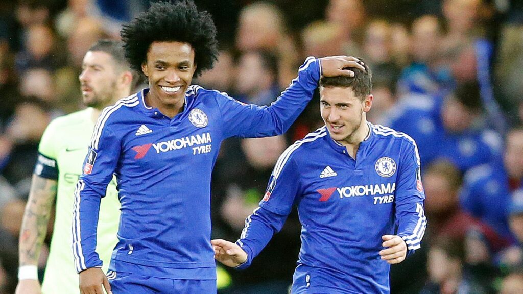 No mercy’ for Chelsea friend Hazard Willian
