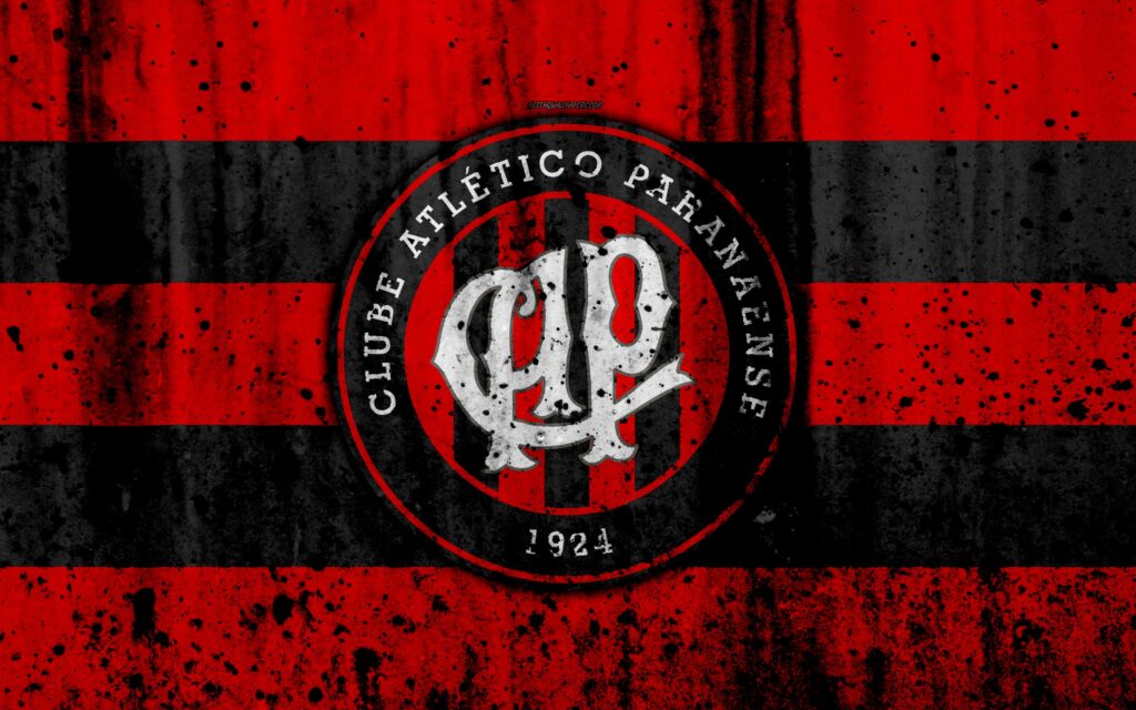 Download wallpapers FC Atletico Paranaense, k, grunge, Brazilian