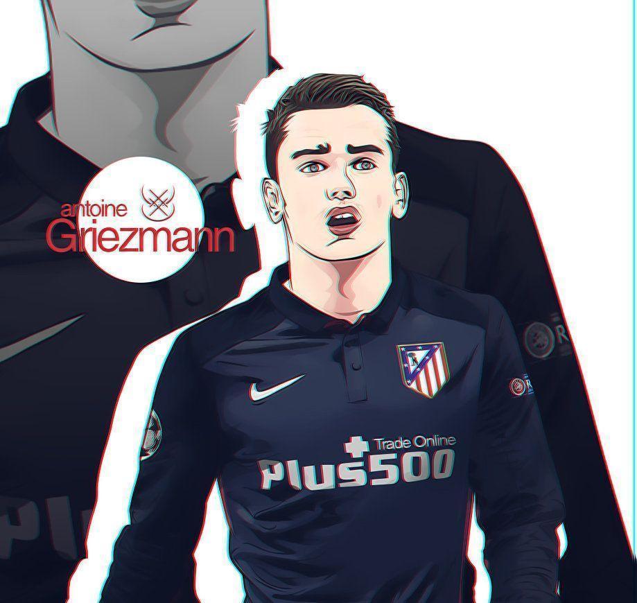 Antoine Griezmann Vector by imfGFX