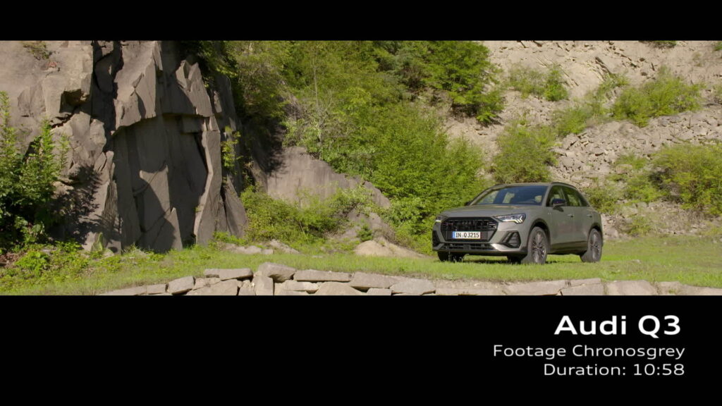Audi Q Footage Chronos grey