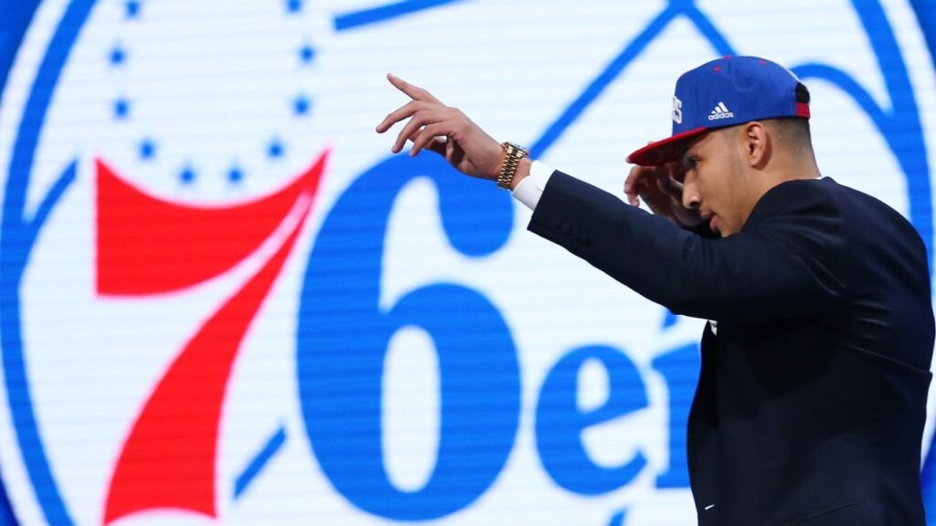 WATCH Sixers Pick Ben Simmons First Overall in NBA Draft