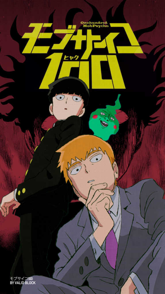 MOB PSYCHO モブサイコ PHONE WALLPAPERS BY