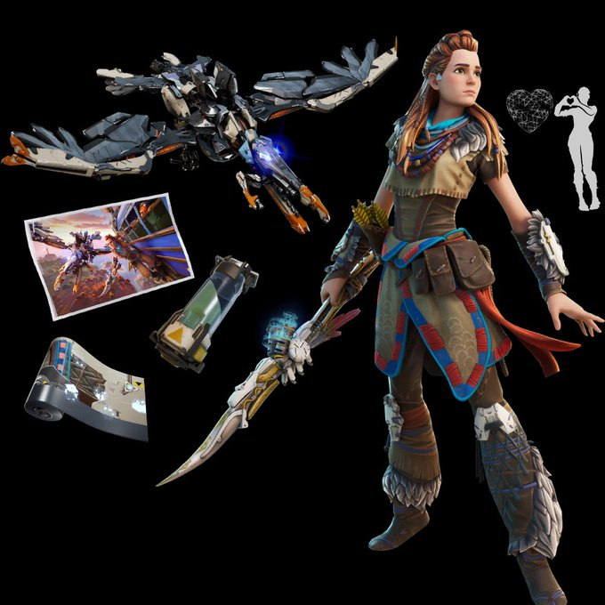 Aloy Fortnite wallpapers