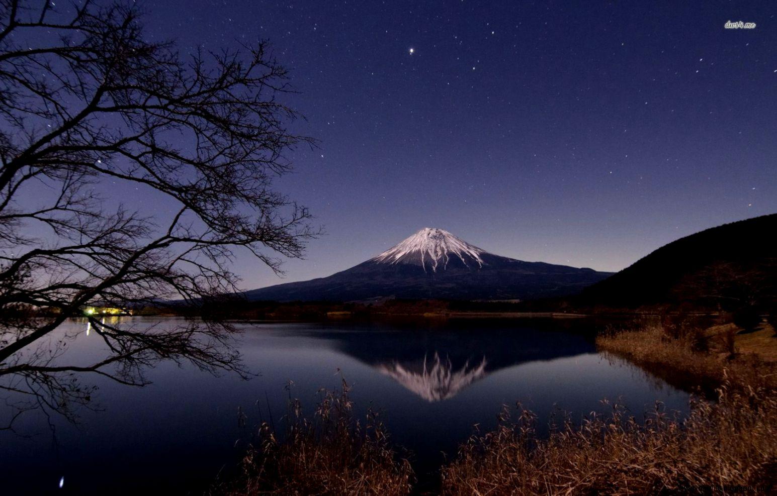 Mount Fuji Tanuki Lake Wallpapers Hd