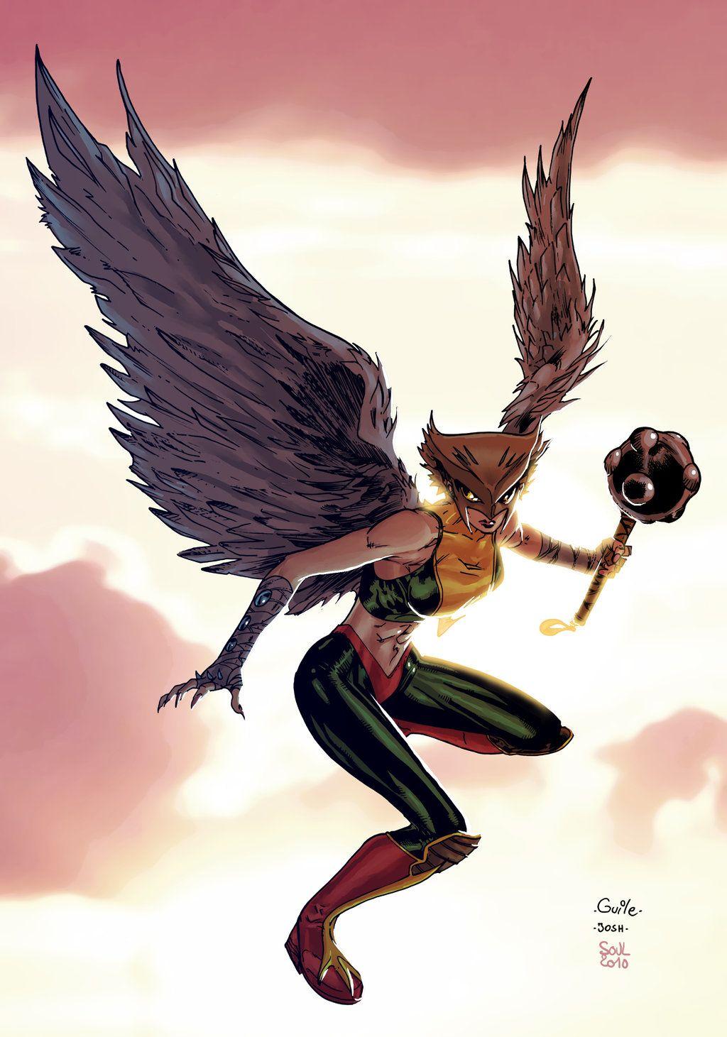 Hawkgirl Wallpapers by ReillyBrown × Hawkgirl