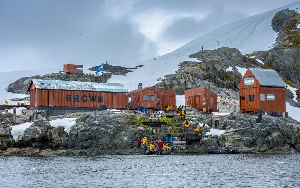 Albert’s Antarctica Adventure Base Brown at Paradise Harbor