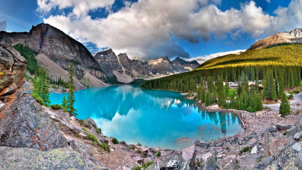 Moraine Lake 2K Wallpapers Best Colection Of Beautiful Lake