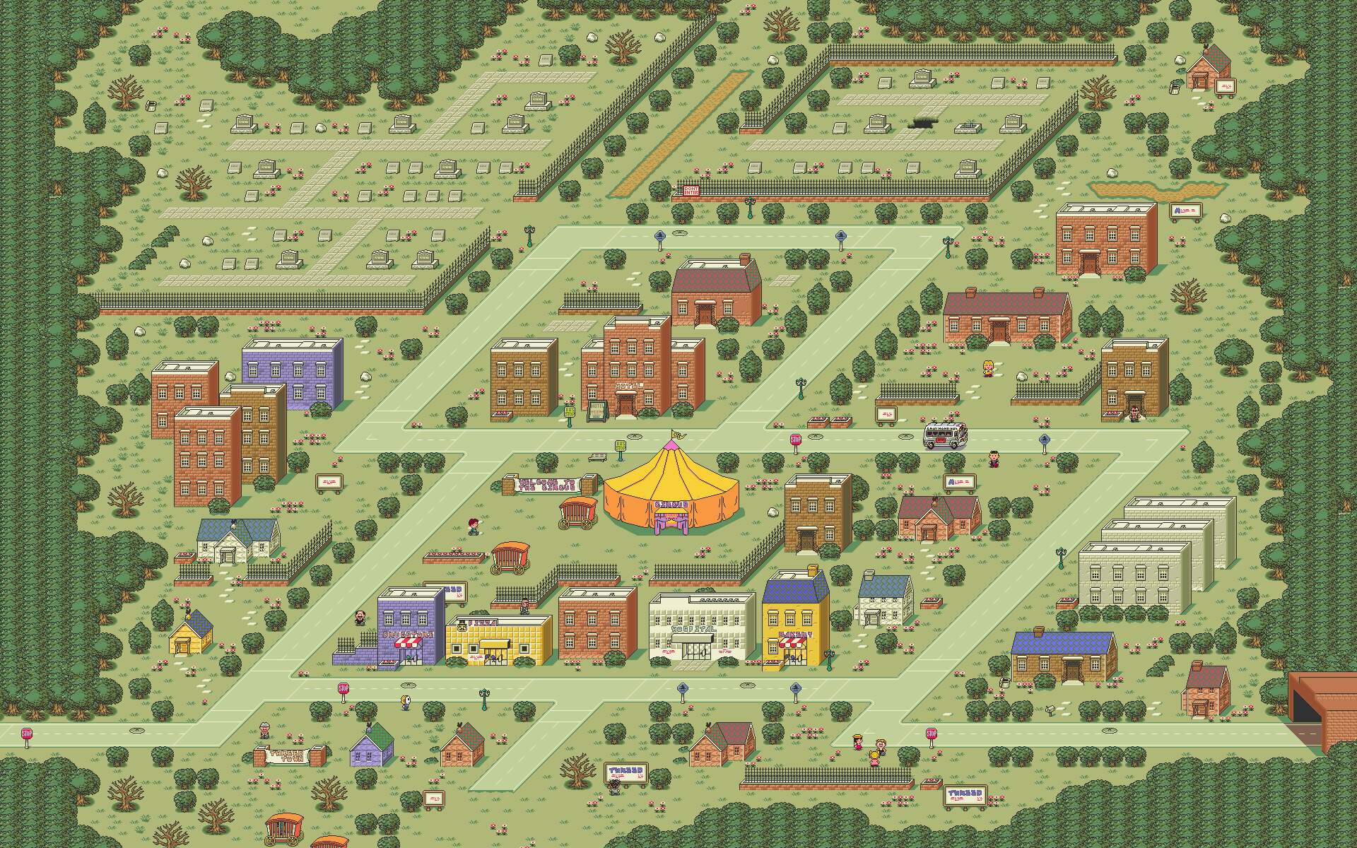 Earthbound Computer Wallpapers, Desk 4K Backgrounds Id