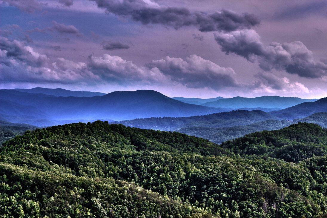 Appalachian mountains; again & again