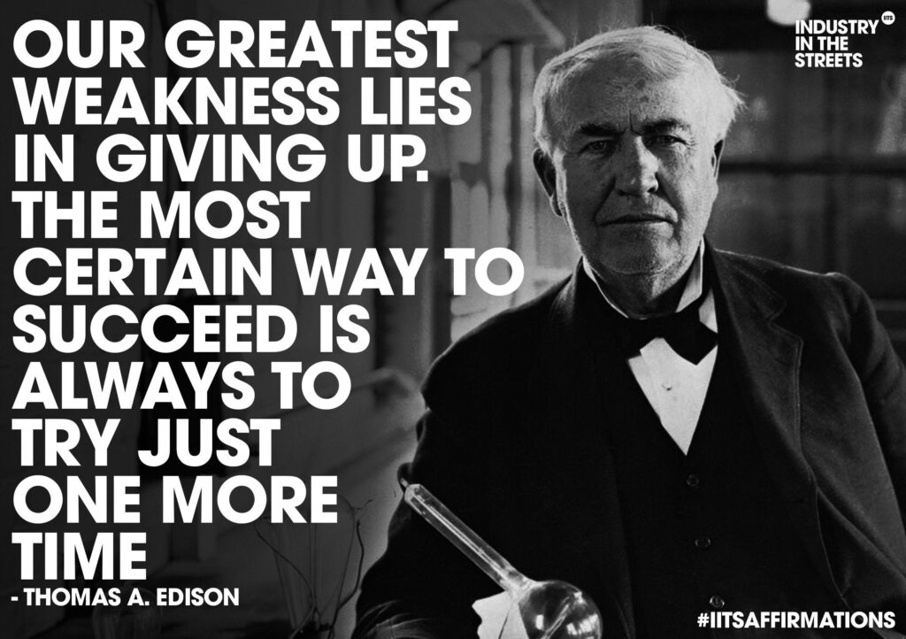 Motivational Words For Students In Thomas Edison