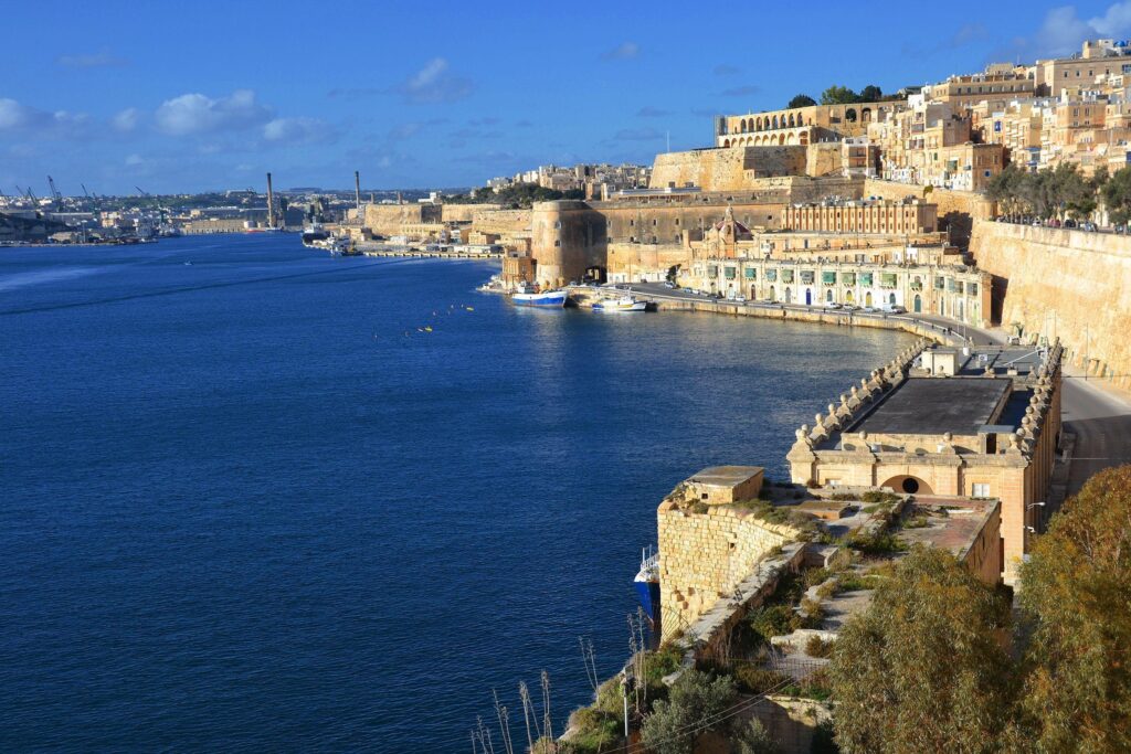 Malta Valletta Coast Cities